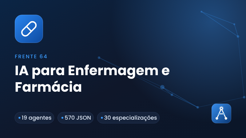 Frente 64: IA para Enfermagem e Farmácia